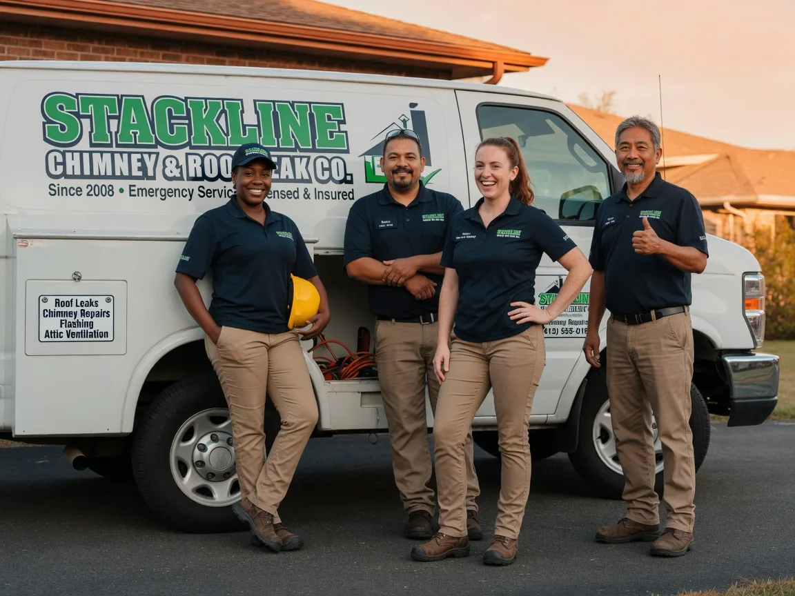 Chimney flashing repair company in Red Bluff, CA